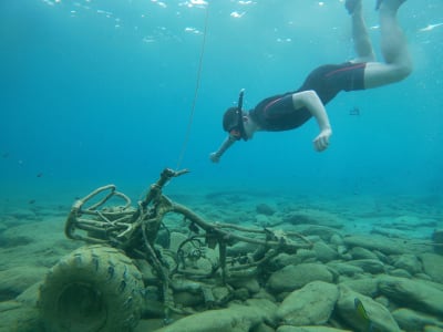 Snorkeling Excursion from Mononaftis Beach in Agia Pelagia near Heraklion