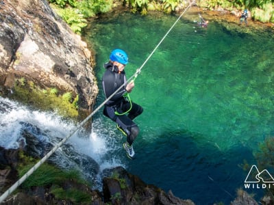 Canyoning im Geopark Arouca, Fluss Frades