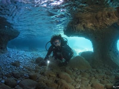 Inmersión guiada de aventura y snorkel en Epidauro, Grecia