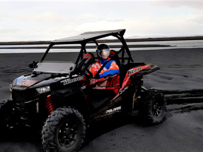 Balade en buggy sur la plage de Þykkvibær depuis Hella