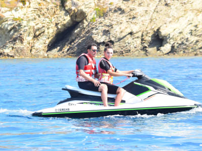 Jet ski touring in Porquerolles, starting from Hyères