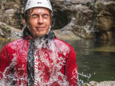 Canyoning-Ausflug in der Strubklamm bei Salzburg