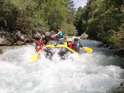 Rafting auf dem Guisane, Serre Chevalier Briançon Tal