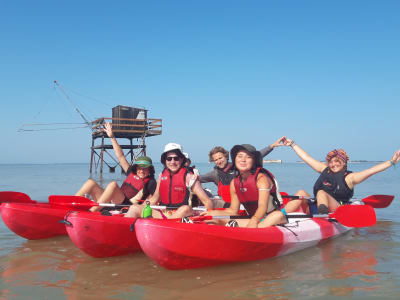 Excursión de descubrimiento en kayak de mar, salida de Fouras