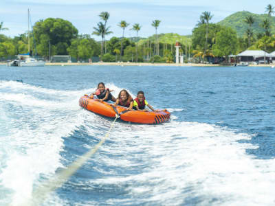 Water Tubing in the Bay of Le Marin, Martinique