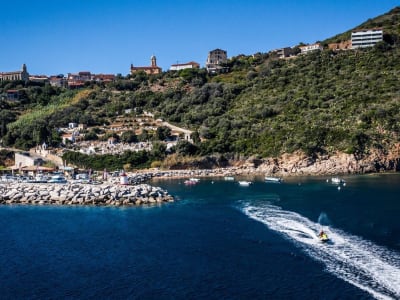 Geführte Jet-Ski-Fahrt in Cargèse, Korsika