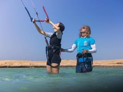 Beginner Kitesurfing Course on Lake Como from Dervio