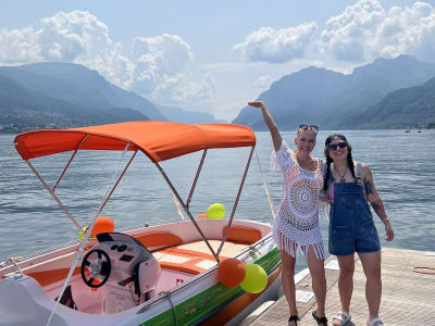 Schnellbootverleih auf dem Comer See