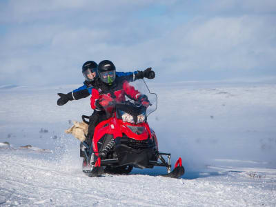 Excursión en moto de nieve por Finnmarksvidda desde Alta