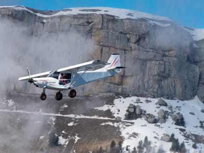 Introduction to microlight piloting, in Gap
