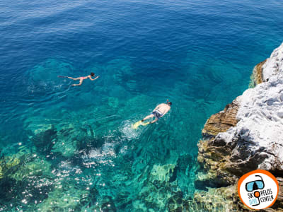 Excursión en barco y excursión guiada de Snorkel en Skopelos