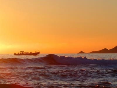 Excursion en bateau aux Sanguinaires pendant le coucher du soleil, départ d'Ajaccio ou de Porticcio