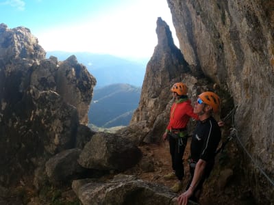 Vía Ferrata à Benalauria, Ronda. Près de Malaga. K2