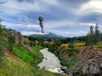 5 Zipline-Ausflug in Akureyri