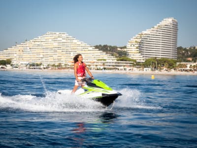 Excursión en moto acuática en Villeneuve-Loubet, cerca de Antibes