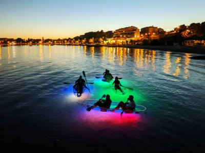 Transparent and Glowing Kayak Tour from Stobreč near Split