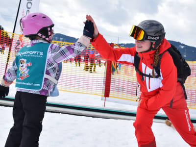 Beginner Youth Ski lessons in Westendorf, Tirol, Austria