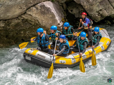 Rafting dans les gorges du Verdon