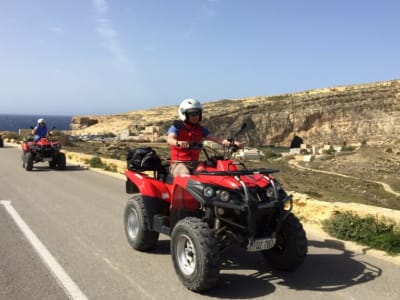 Guided Quad Biking Tour with Lunch on Gozo Island