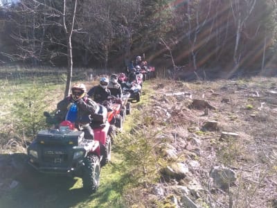 Quad biking excursion near Clermont Ferrand