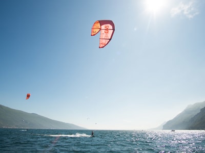 Kitesurfing-Kurs für Fortgeschrittene in Brenzone, Gardasee