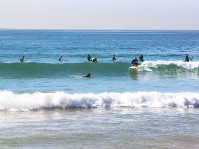 Cours de surf à Taghazout près d'Agadir