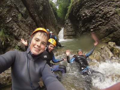 Expert Canyon of La Mine near Lake Annecy