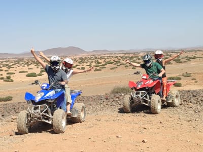 Excursion en quad dans le désert de la Palmeraie de Marrakech