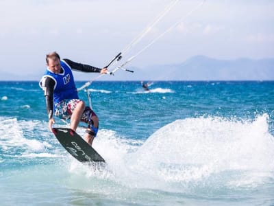 Kitesurfing Kurse und Unterricht für Fortgeschrittene in Rhodos