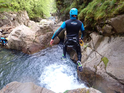 Canyon of Neste d'Ôo near Bagnère-de-Luchon