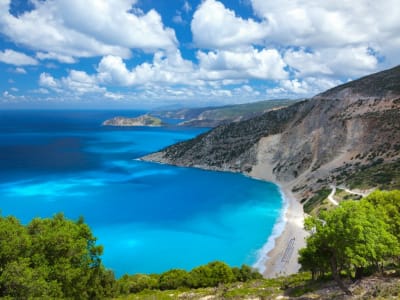 Experiencia culinaria en la playa y el campo de Myrtos, en Cefalonia
