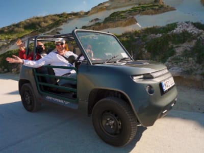 Circuit en E-Jeep autour de Gozo, Malte