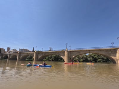 Kayak Tour on the river Ebro in Logroño, La Rioja