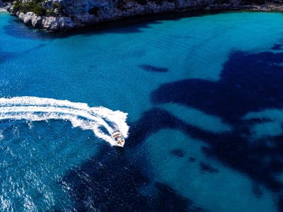 Bootsausflug in die Bucht von Cala Galdana, Menorca