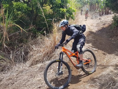 Mountainbiking auf dem Piton Maïdo, Insel La Réunion