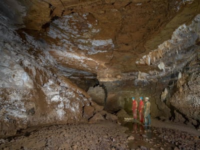 Discovery of Caving in the Pézenas Cave, Largentière, Ardèche