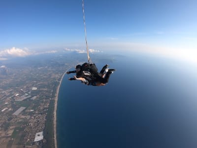 Tandem Skydive from 4500m over the Amalfi Coast near Naples