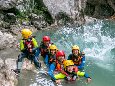 Randonnée aquatique dans les Gorges du Verdon au départ de Castellane