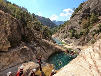 Canyon de la Purcaraccia aux Aiguilles de Bavella, Corse