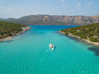 Excursion en bateau sur l'île de Kassonisi depuis Samos