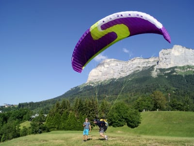 Curso de iniciación al parapente en solitario de 2 días en Saint-Hilaire-du-Touvet, cerca de Grenoble