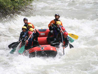 Journée complète de rafting à travers la vallée de l'Inn et les gorges de l'Imst.