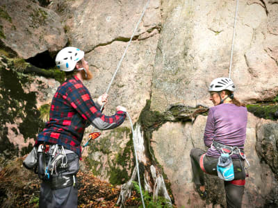 Kletterexkursion in Kimitoön bei Turku