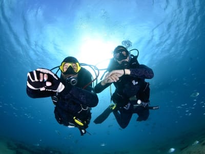 Bautismo de buceo en La Graciosa, Islas Canarias