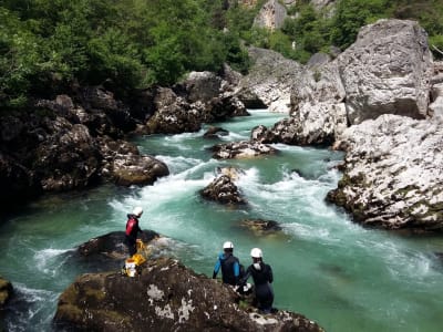 Excursión acuática en el Pas de Soucy, Gargantas del Tarn