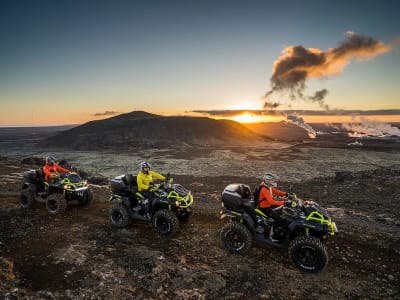 Quad Bike Tour of the Reykjanes peninsula from Grindavík, near Reykjavík