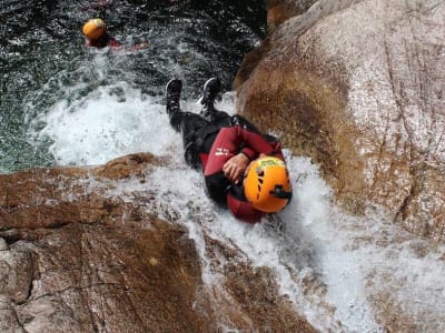 Cañón de Pulischellu en Aiguilles de Bavella, Córcega