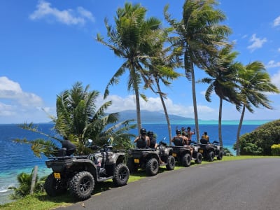 Excursion guidée en quad à Taha’a