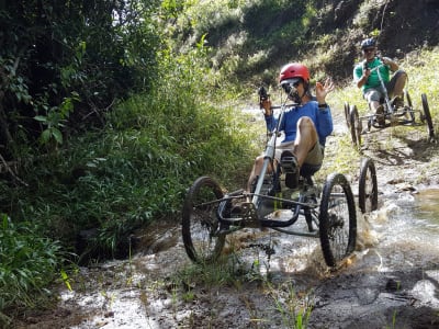 Quadbike excursion in the Etang-Salé forest, Réunion Island