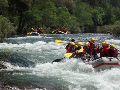 Descente en rafting de la rivière Paiva à Arouca